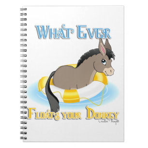 Caderno Espiral O Que Disparar Seu Donkey