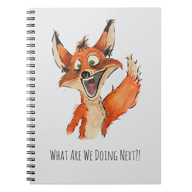 Caderno Espiral O Que Estamos Fazendo Em Seguida?! (Frente)