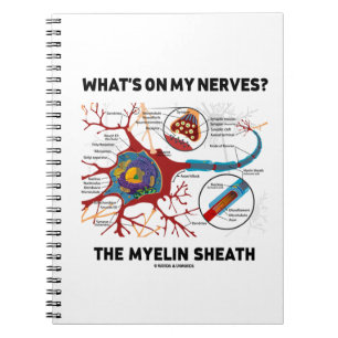 Caderno Espiral O que há nos meus nervos? Myelin Sheath