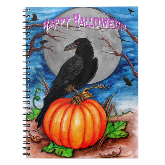 Caderno Espiral O Raven (Frente)