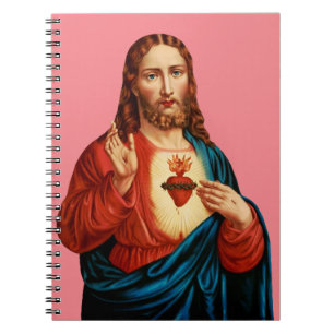 Caderno Espiral O Sagrado Coração de Jesus