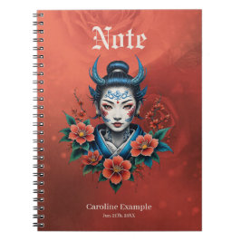 Caderno Espiral O segredo da beleza pálida