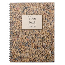 O seixo rústico apedreja a foto com texto feito