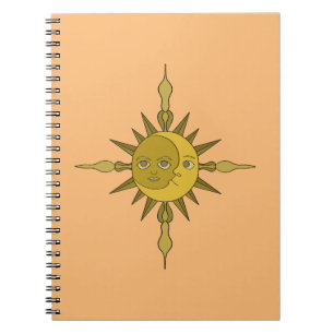 Caderno Espiral O Sol e a Lua