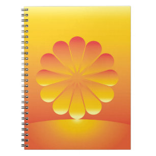 Caderno Espiral o sol nasce