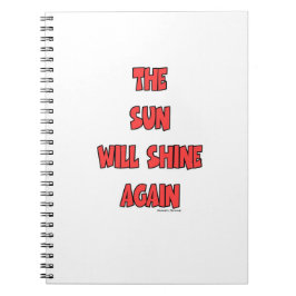 CADERNO ESPIRAL O SOL VOLTARÁ A BRILHAR