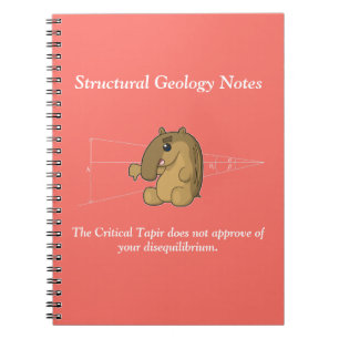 Caderno Espiral O Tapir crítico não aprova