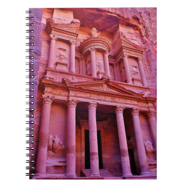 Caderno Espiral O Tesouro de Petra (Frente)