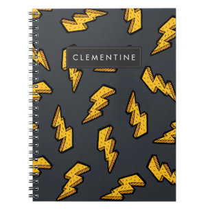 Caderno Espiral O teste padrão do desenho do parafuso de