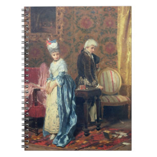 Caderno Espiral O tiff dos amantes, 1872 (óleo no painel)