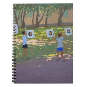 Caderno Espiral O tiro ao arco pratica France