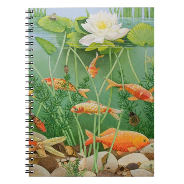Caderno Espiral O toque dourado 2011 (Frente)