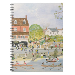 Caderno Espiral O Towpath Walton-em-Tamisa
