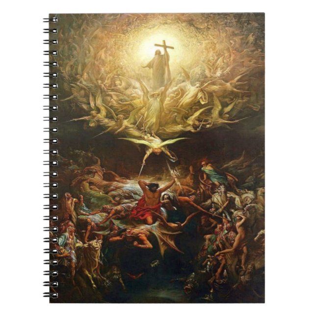 Caderno Espiral O Triunfo Do Cristianismo De Gustave Dore (Frente)