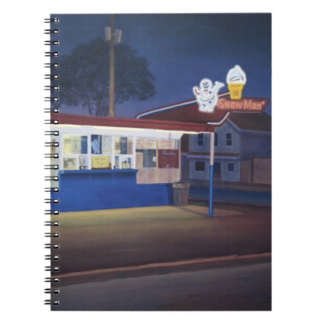 Caderno Espiral O último dia do verão (Frente)