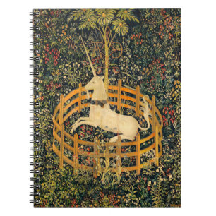 Caderno Espiral O Unicórnio em cativeiro