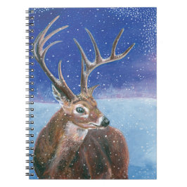 Caderno Espiral O veado vermelho (Cervus elaphus)