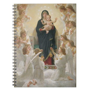 Caderno Espiral O Virgin com Anjo, 1900