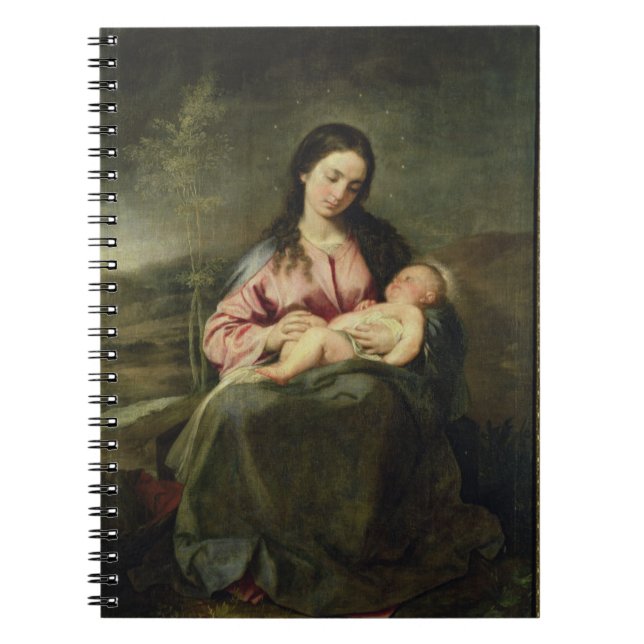 Caderno Espiral O Virgin e a criança (Frente)