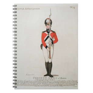 Caderno Espiral O voluntário da associação do templo, chapeia 1