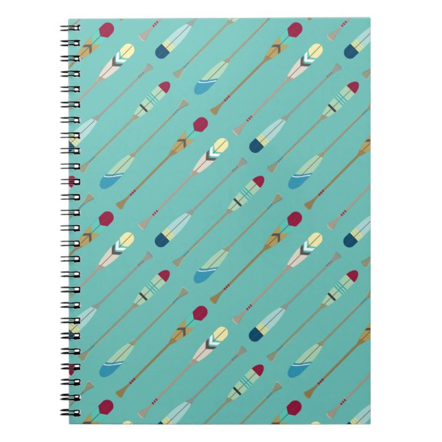 Caderno Espiral Oars de Vintage (Frente)