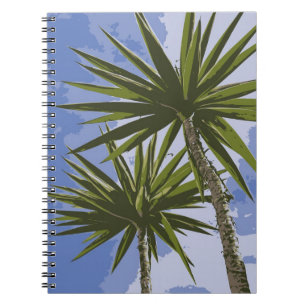 Caderno Espiral Oásis Tropical Palmeiras