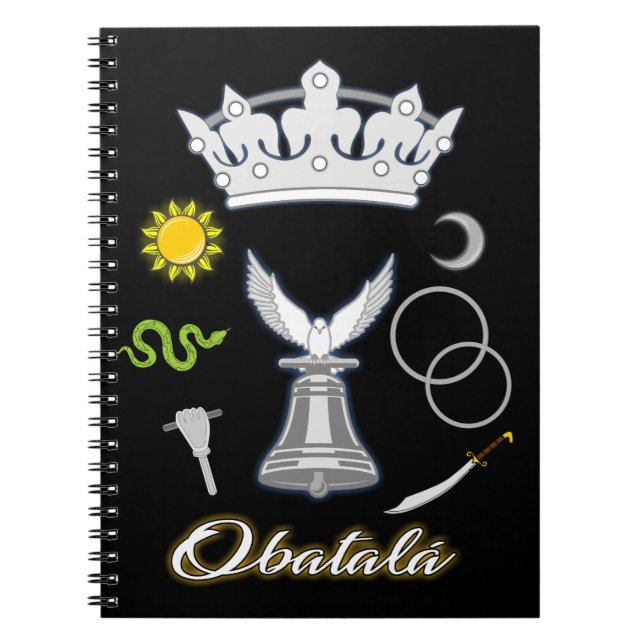 Caderno Espiral Obatala (Frente)