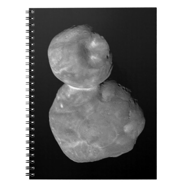 Caderno Espiral Objeto Ultima Thule Arrokoth Kuiper Belt (Frente)