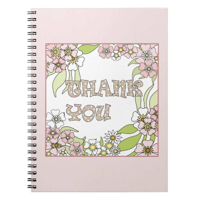 Caderno Espiral Obrigado (Frente)