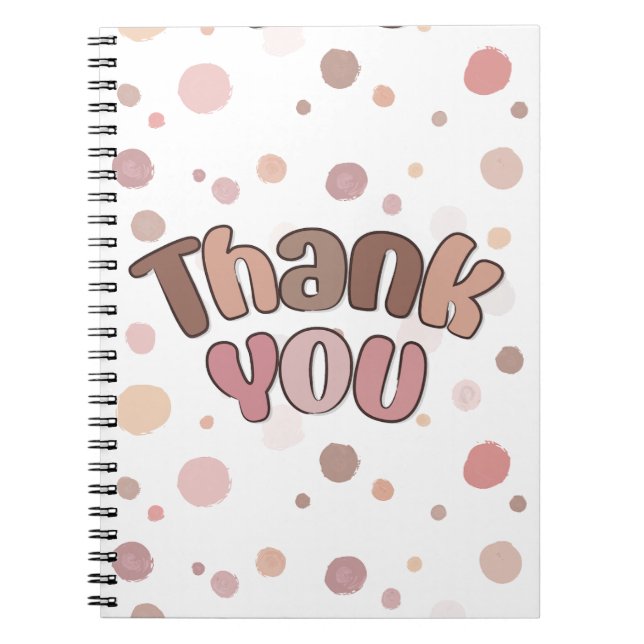 Caderno Espiral Obrigado (Frente)