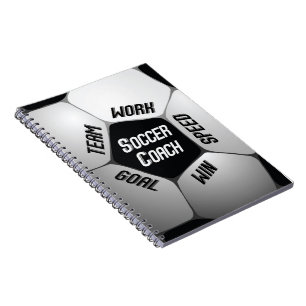 Caderno Espiral Obrigados de treinador Grande Bola