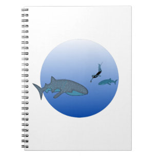 Caderno Espiral Observação de Whaleshark