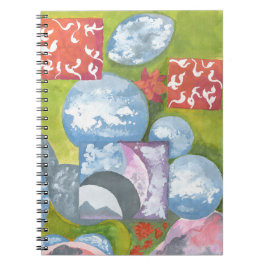 Caderno Espiral Observance Folk Art de AnyaC