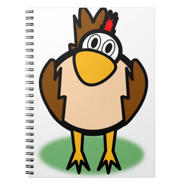Caderno Espiral Observando o galo (Frente)