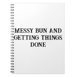 Caderno Espiral Obtendo Coisas Feitas em Notebook Motivacional