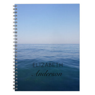 Caderno Espiral Ocean View Sea Life Sailing Fotografia