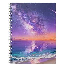 Caderno Espiral Oceano Celestial
