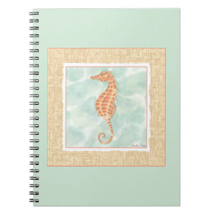 Caderno Espiral Oceano Laranja