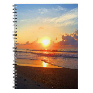 Caderno Espiral Oceano Sol