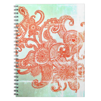 Caderno Espiral Octopaisley