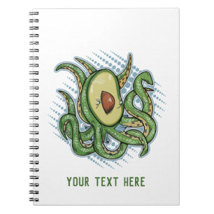 Caderno Espiral Octopus Avocado