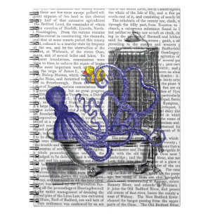 Caderno Espiral Octopus em Bath 2