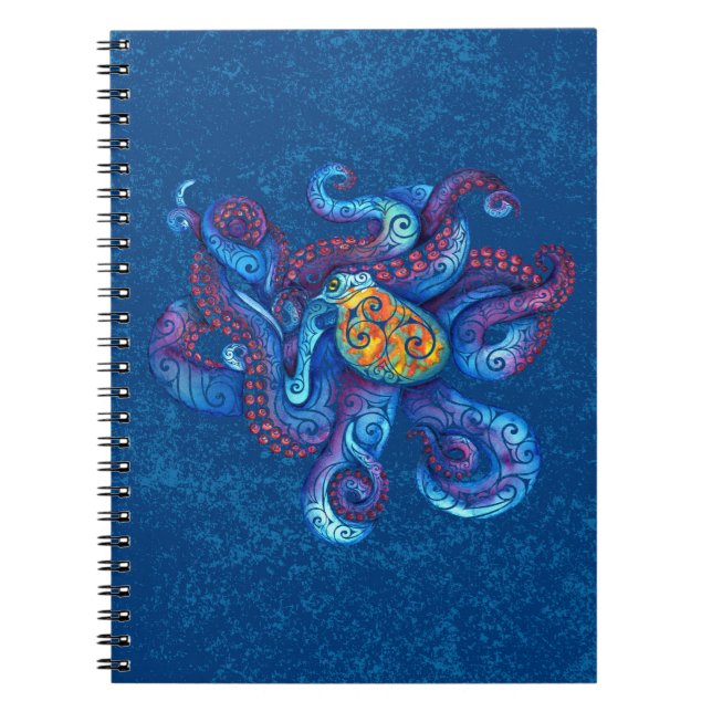Caderno Espiral Octopus suave (Frente)