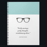 Caderno Espiral Óculos de mint moles<br><div class="desc">� 2birdstone 2014 todos os direitos reservados.</div>