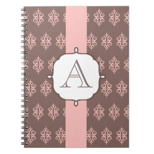 Caderno Espiral Oferta de notebook da localidade da Cinza rosa mon