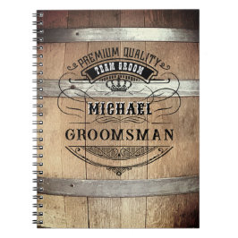 Caderno Espiral Ofertas de padrinhos de casamento