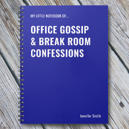 Caderno Espiral Office Gossip Workplace