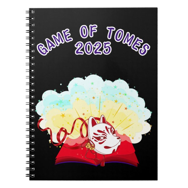 Caderno Espiral Official Game of Tomes 2025 Notebook (Frente)