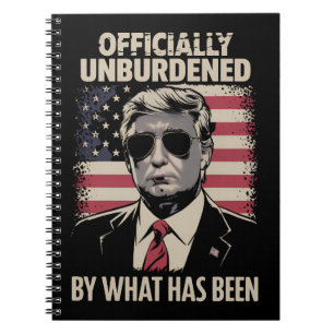 Caderno Espiral Oficialmente Desencarregado Do Que Foi Trump 47