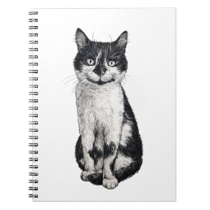 Caderno Espiral Ogie, o gato